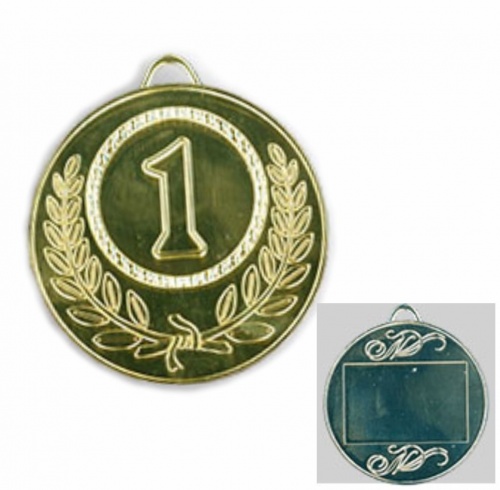Медаль НMP032, диаметр 50мм, золото