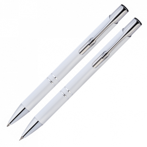 Набор KOSKO (ручка и карандаш), металл, цвет белый