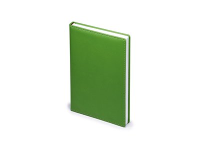 Ежедневник недатированный А5 «Velvet» зеленый флуор А5