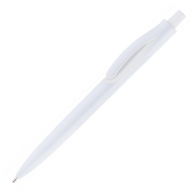 Ручка FOCUS пластиковая, белая