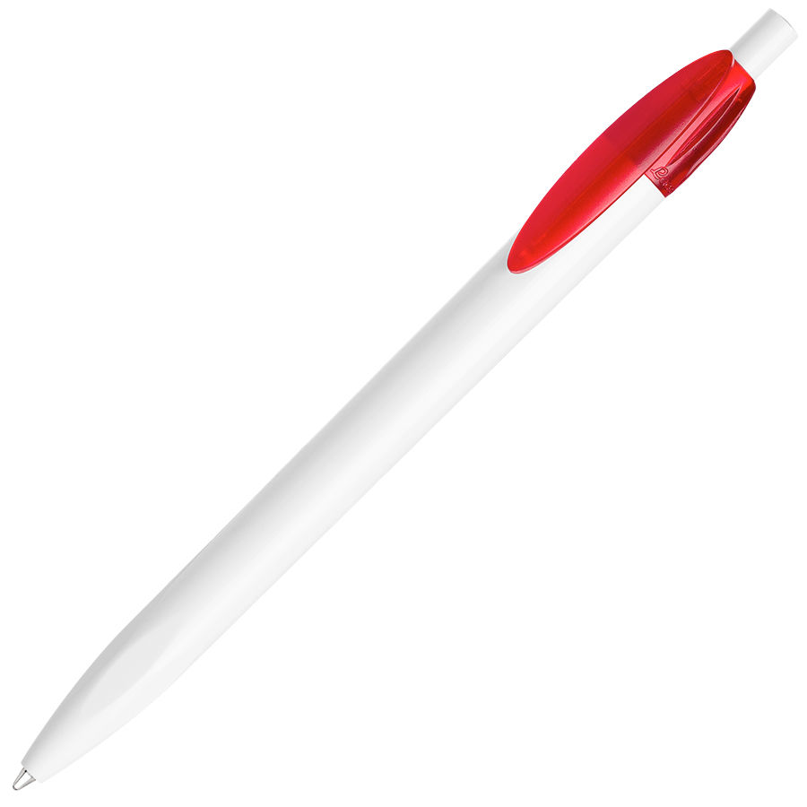 X-1, ручка шариковая, белый, пластик
