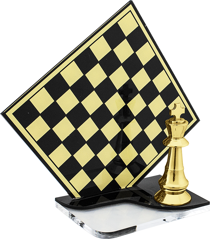 1734 Акриловая награда Шахматы