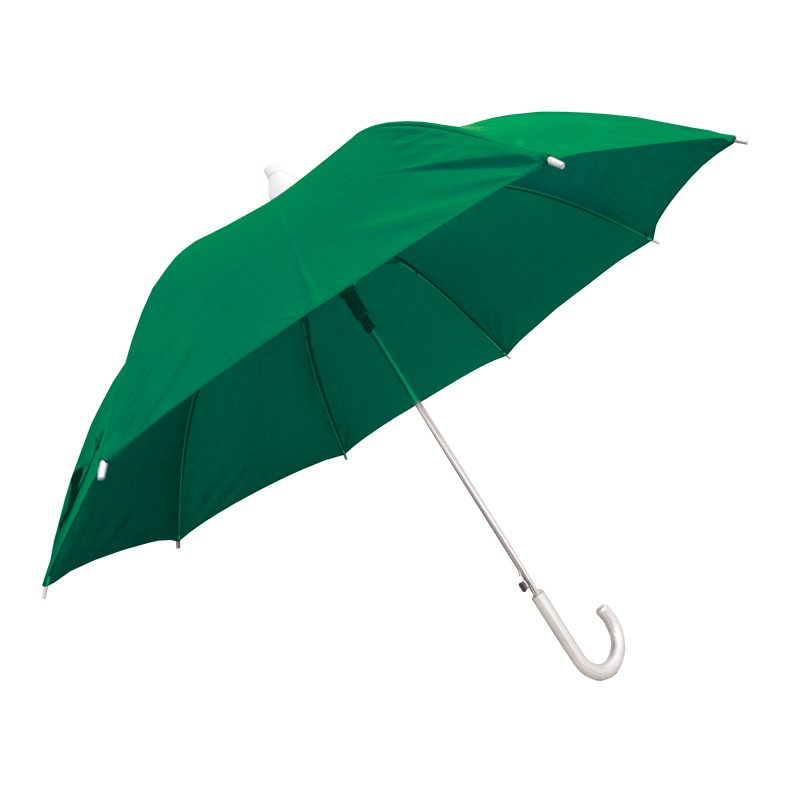 Зонт трость "Телескоп" со складным футляром,зеленый#