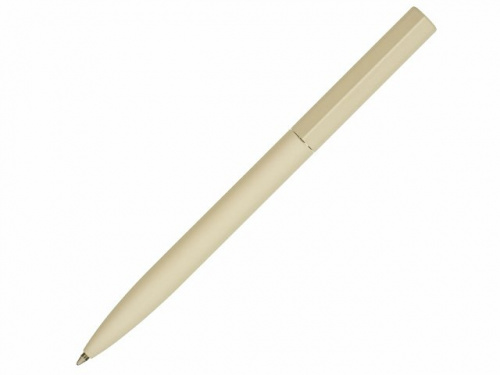 Ручка металлическая шариковая Minimalist, софт-тач бежевый