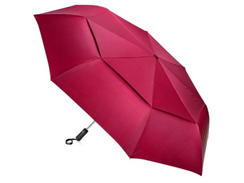 Зонт складной Canopy с большим двойным куполом (d126 см) красный